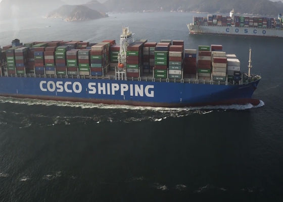 Transporte internacional de mercancías por mar desde Guangzhou a los EE.UU. y Europa