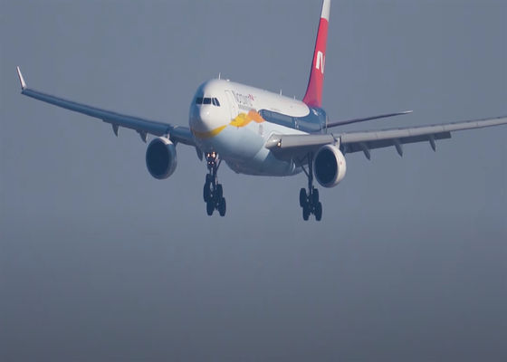 DHL Puerta a puerta Servicio de envío de carga aérea internacional confiable en tiempo real