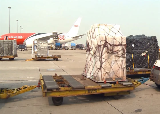 DHL Puerta a puerta Servicio de envío de carga aérea internacional confiable en tiempo real